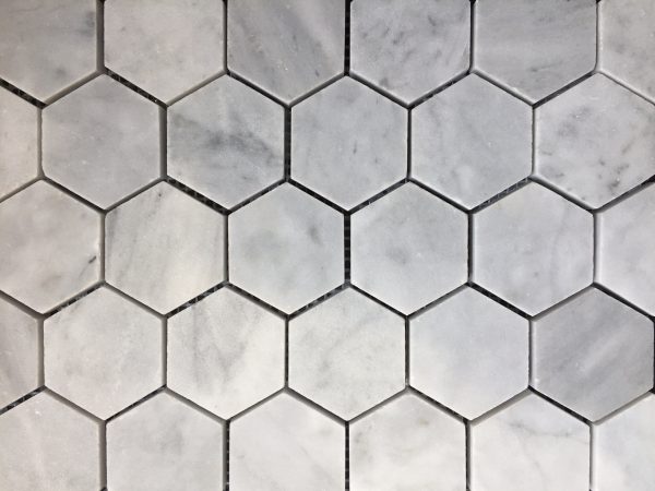 Hexagon- Bianco Carrara (SF-004)
