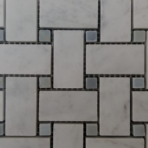Bianco Carrara Mosaic Tiles Perth