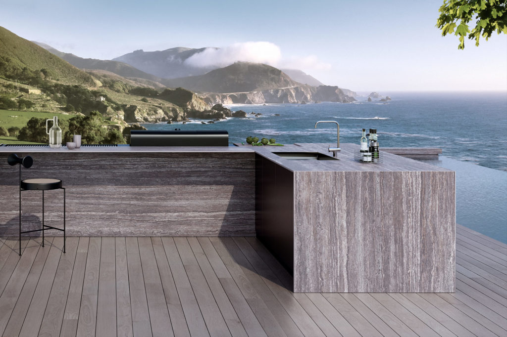 INFINITY _Travertino Grey Porcelain - Zuccari Stone Suppliers Perth, WA